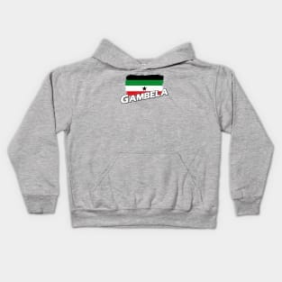 Gambela Region flag Kids Hoodie